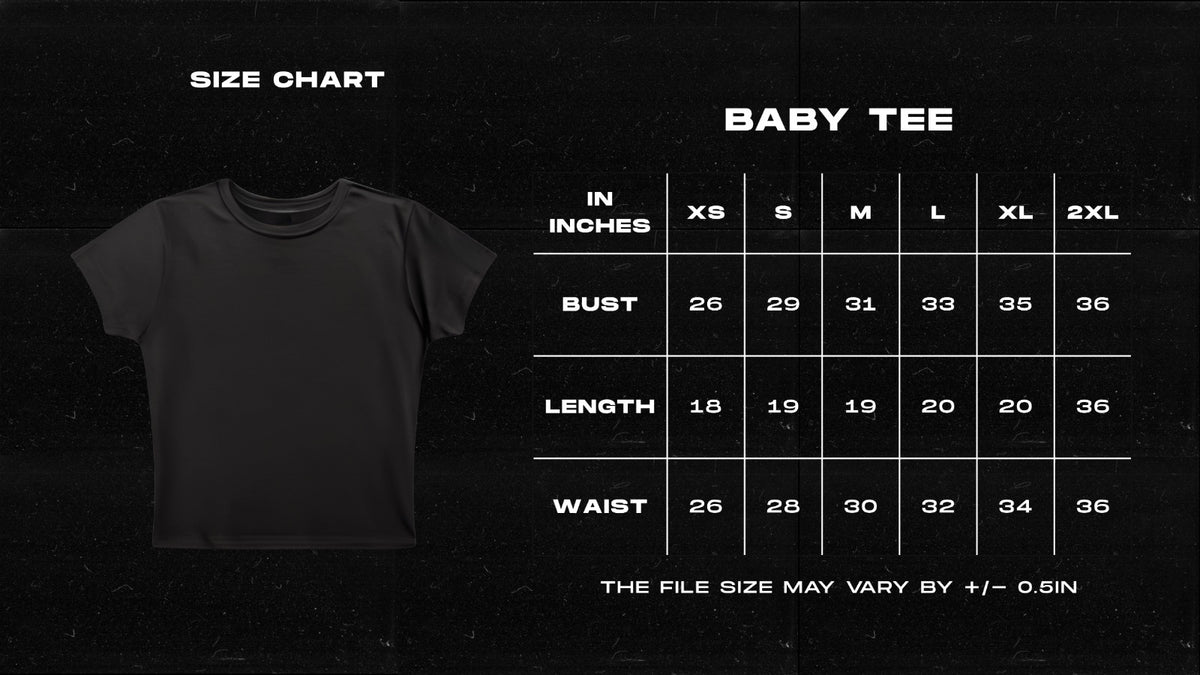 Cherry Pop Asterisk Baby Tee