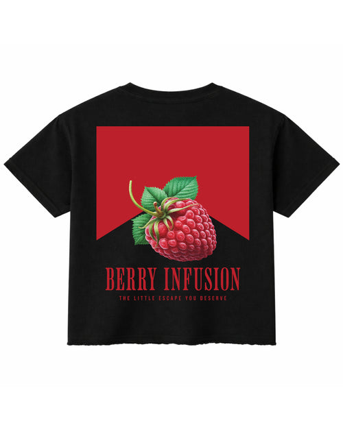 Black Boxy Fit T-shirt Back Design
