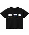 Black Boxy Fit T-shirt Front Design