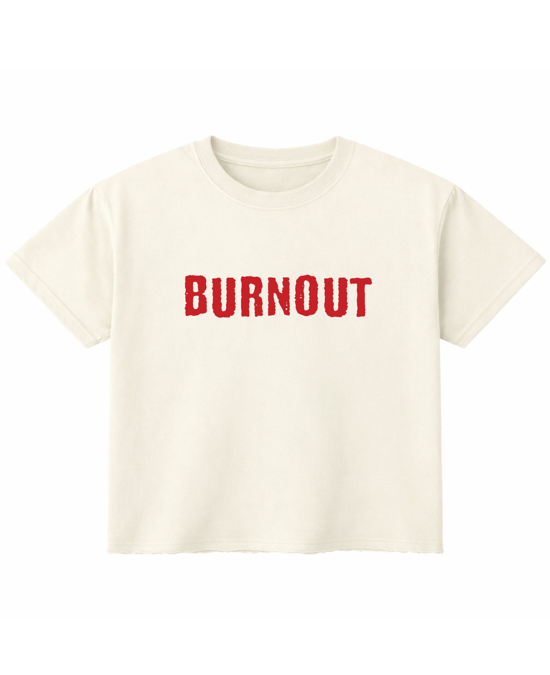 Off White Boxy Fit T-shirt Front Design