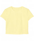 Butter Yellow Baby Tee Front Design