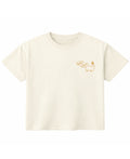 Off White Boxy Fit T-shirt Front Design