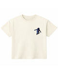 Off White Boxy Fit T-shirt Front Design
