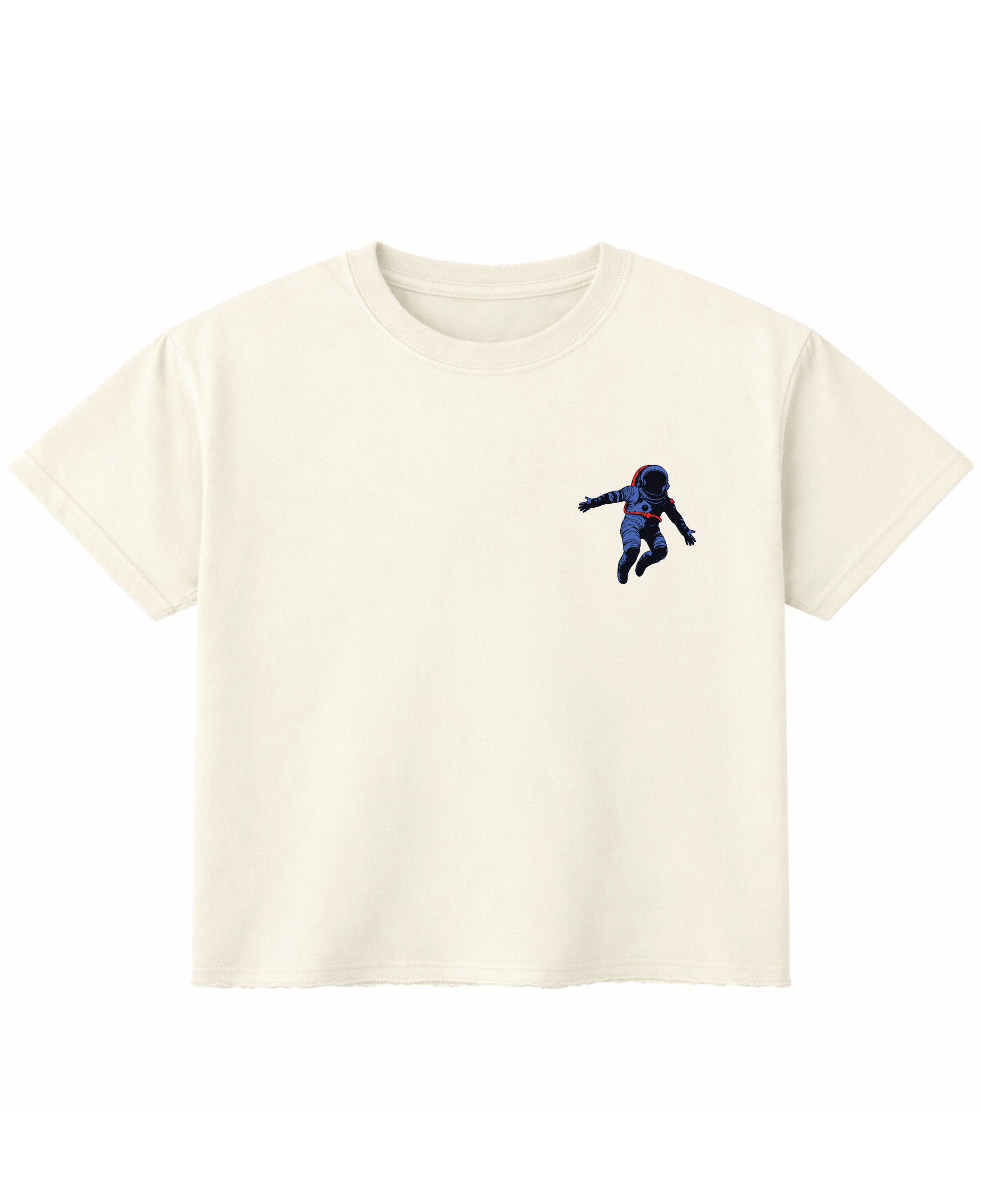 Off White Boxy Fit T-shirt Front Design