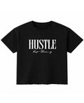 Black Boxy Fit T-shirt Front Design