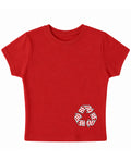 Red Baby Tee Front Design
